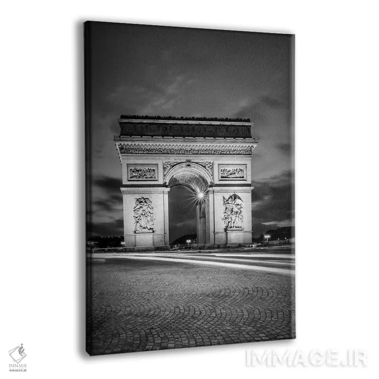 تابلو دکوراتیو طاق نصرت پاریس اثر ملانی ویولا - نمای پرسپکتیو محصول