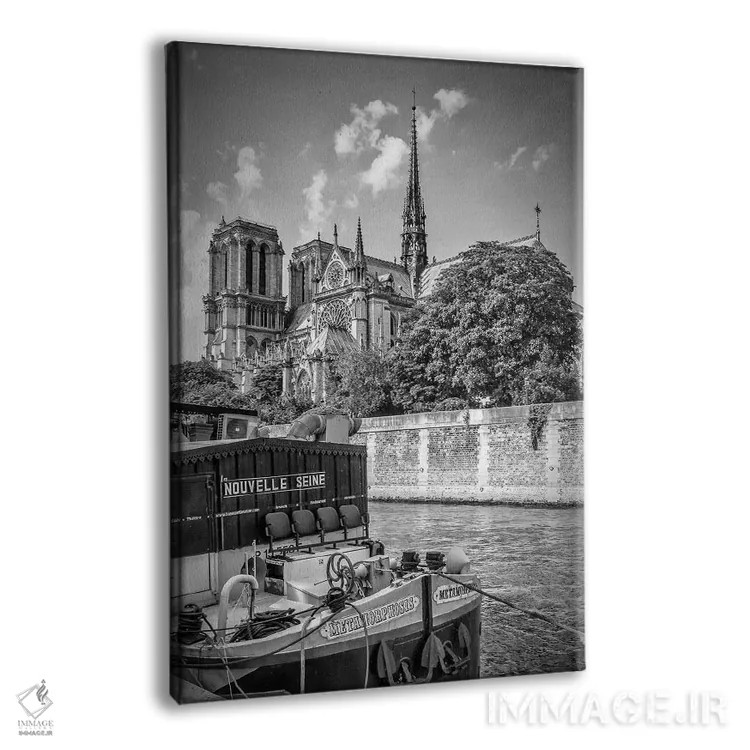 تابلو دکوراتیو کلیسای نوتردام پاریس اثر ملانی ویولا - نمای پرسپکتیو محصول