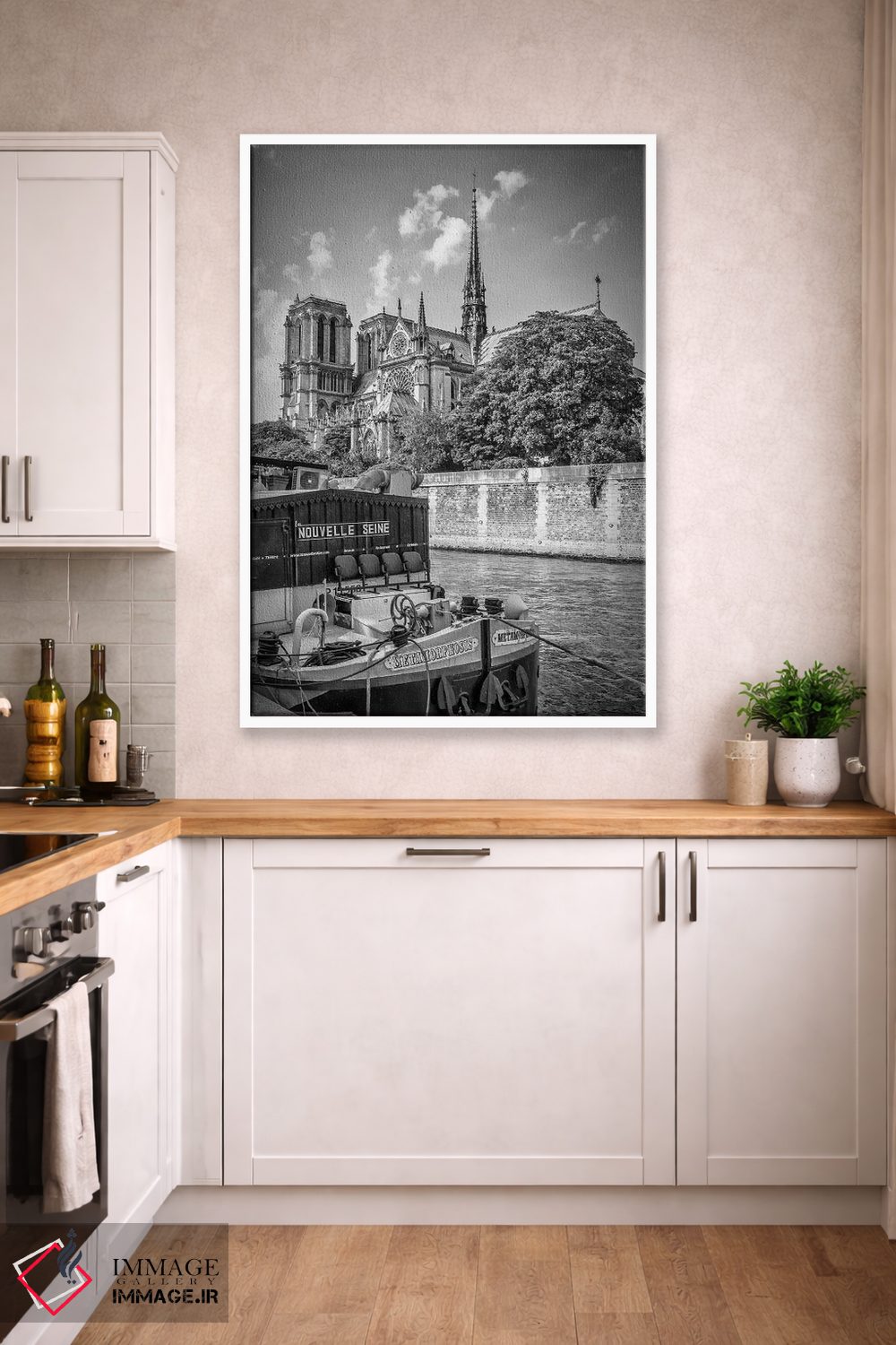 تابلو دکوراتیو کلیسای نوتردام پاریس اثر ملانی ویولا - D4W