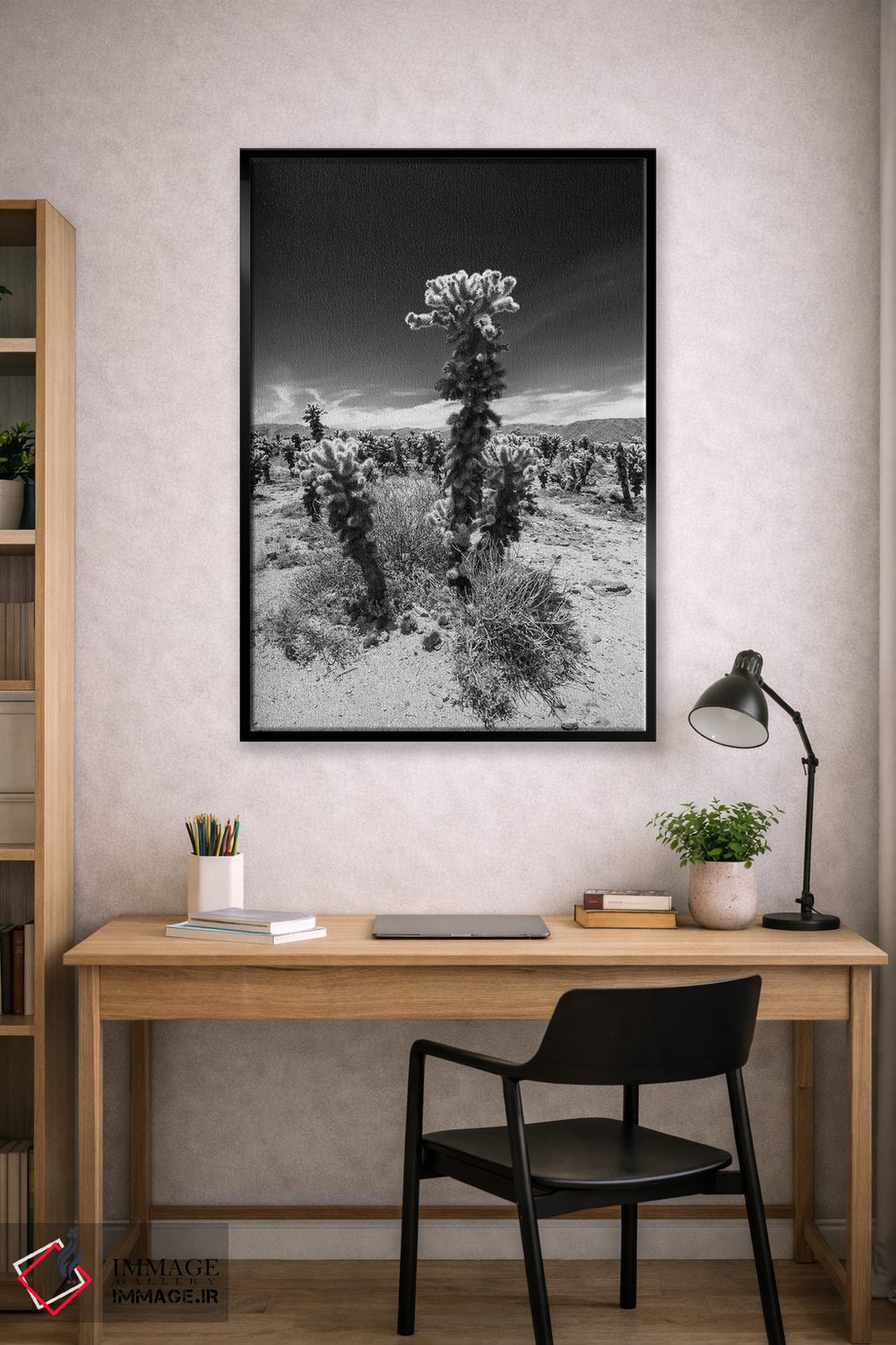 تابلو دکوراتیو باغ کاکتوس چولا، پارک ملی جاشوا تری اثر ملانی ویولا - D3B