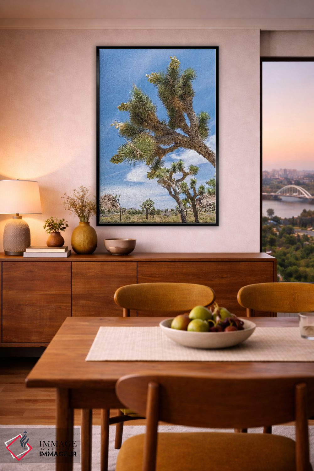 تابلو دکوراتیو پارک ملی زیبای جاشوا تری اثر ملانی ویولا - D6B