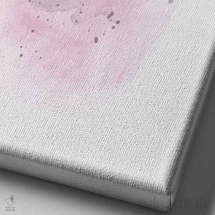 تابلو دکوراتیو از چیزهای کوچک لذت ببر اثر ملانی ویولا - نمای نزدیک بافت بوم