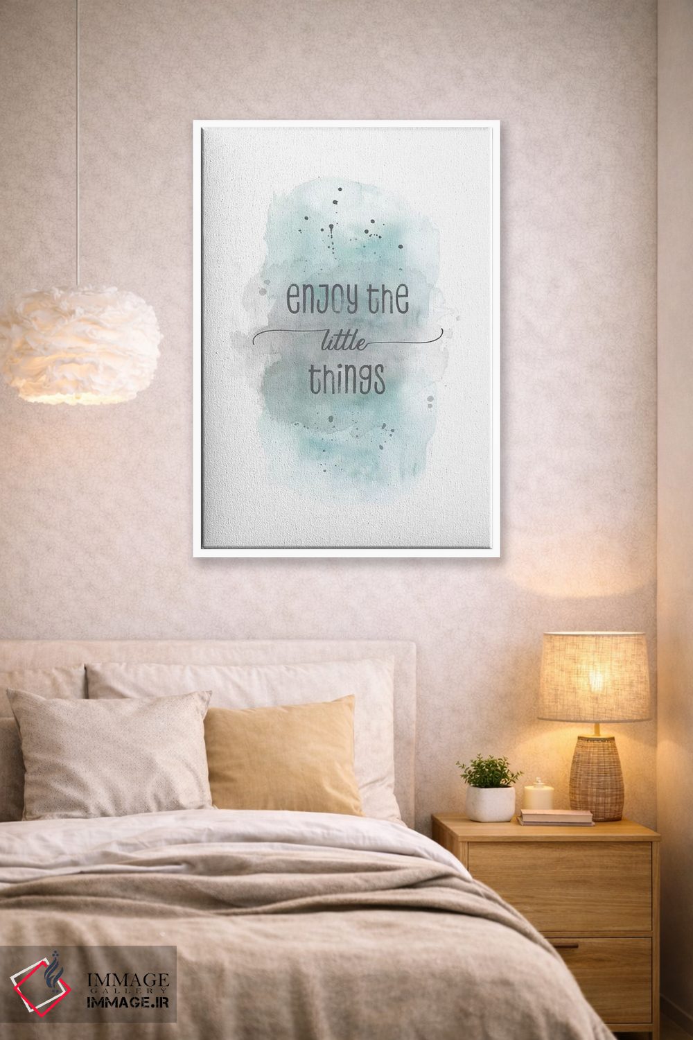 تابلو دکوراتیو از چیزهای کوچک لذت ببر اثر ملانی ویولا - D1W