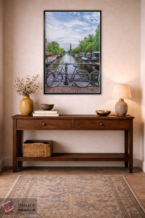 تابلو دکوراتیو آمستردام شاخص اثر ملانی ویولا - D5B