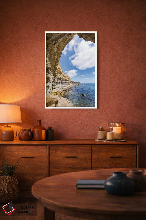 تابلو دکوراتیو غار سان دیه گو سانست کلیفز اثر ملانی ویولا - D3W