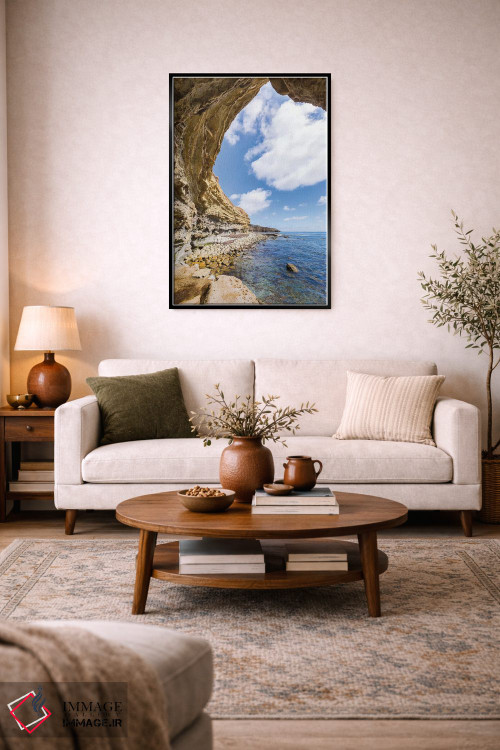 تابلو دکوراتیو غار سان دیه گو سانست کلیفز اثر ملانی ویولا - D5B