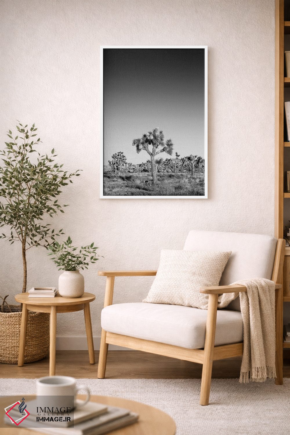 تابلو دکوراتیو درختان جاشوا اثر ملانی ویولا - D4W