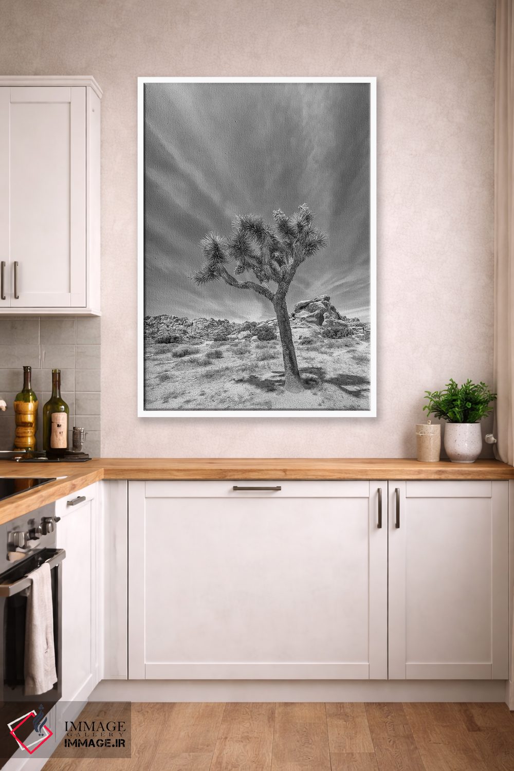 تابلو دکوراتیو درخت جاشوای تنها اثر ملانی ویولا - D2W