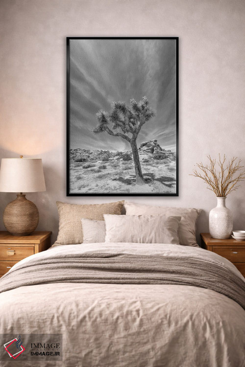 تابلو دکوراتیو درخت جاشوای تنها اثر ملانی ویولا - D1B
