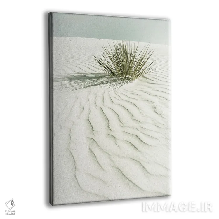 تابلو دکوراتیو منظره رویایی ماسه های سفید | وینتیج اثر ملانی ویولا - نمای پرسپکتیو محصول