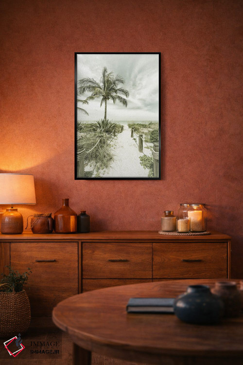 تابلو دکوراتیو مسیر به سوی ساحل | وینتیج اثر ملانی ویولا - D5B