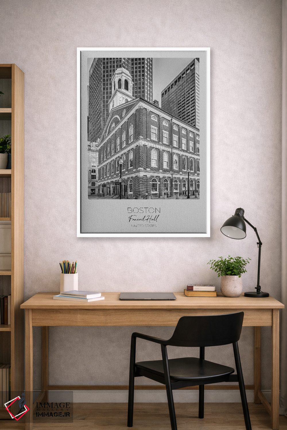 تابلو دکوراتیو در کانون توجه: سالن فنویل بوستون اثر ملانی ویولا - D1W