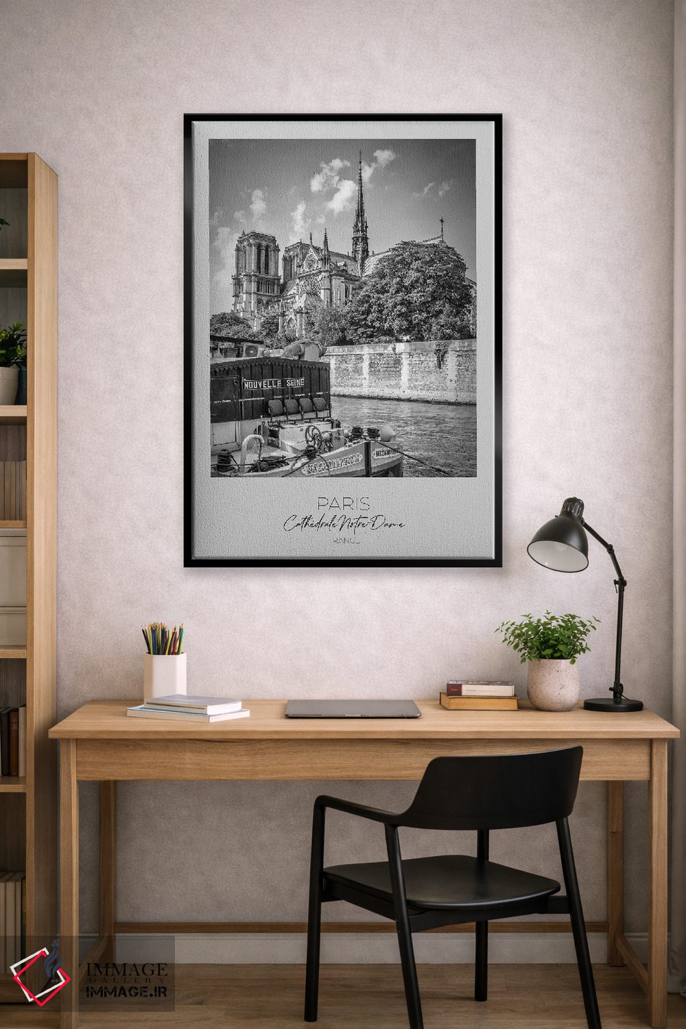 تابلو دکوراتیو در کانون توجه: کلیسای نوتردام پاریس اثر ملانی ویولا - D2B