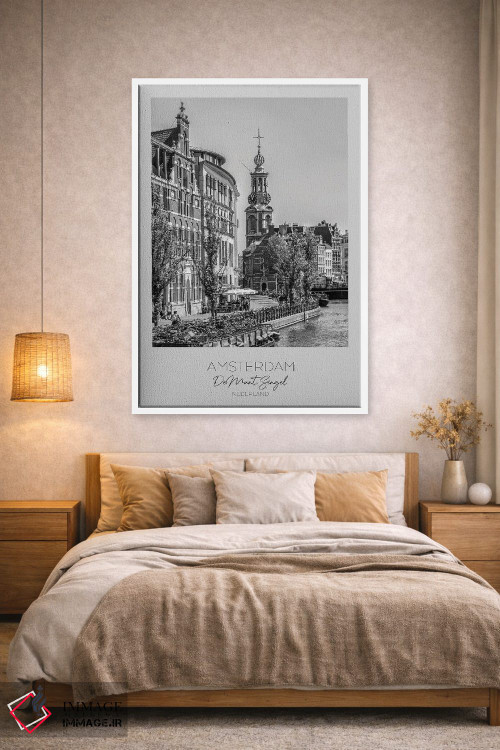 تابلو دکوراتیو در کانون توجه: برج د مونت آمستردام اثر ملانی ویولا - D1W