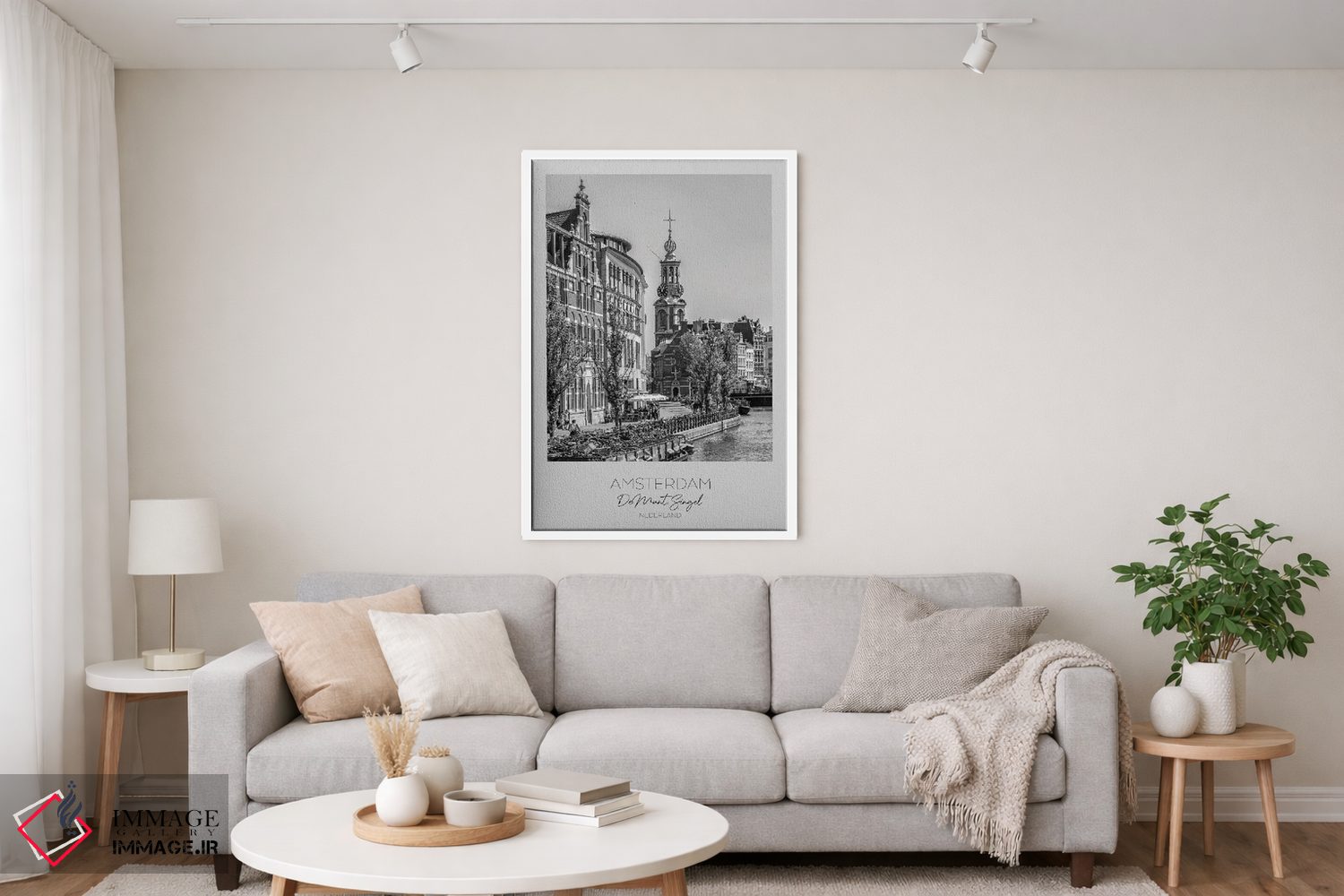 تابلو دکوراتیو در کانون توجه: برج د مونت آمستردام اثر ملانی ویولا - D4W