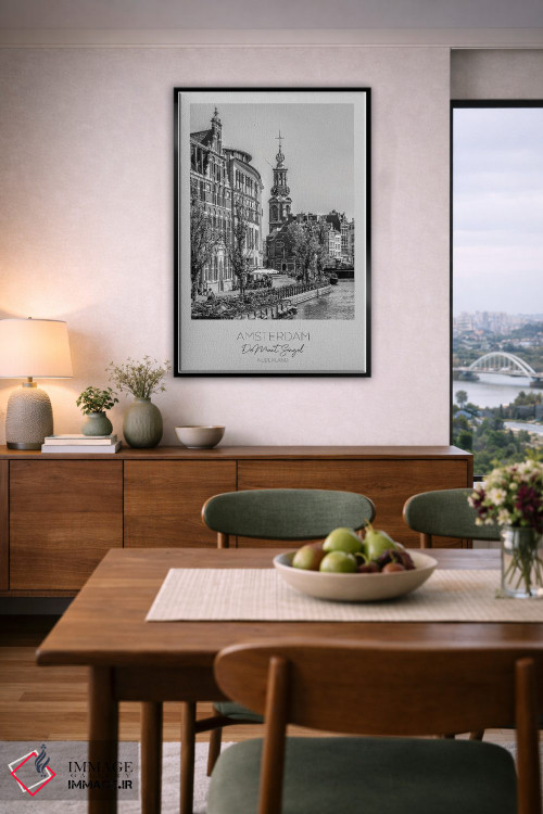 تابلو دکوراتیو در کانون توجه: برج د مونت آمستردام اثر ملانی ویولا - D6B