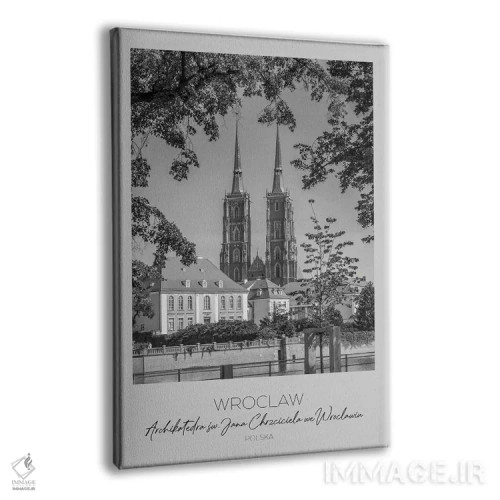 تابلو دکوراتیو در کانون توجه: کلیسای جامع سنت جان باپتیست وروتسواف اثر ملانی ویولا - نمای پرسپکتیو محصول