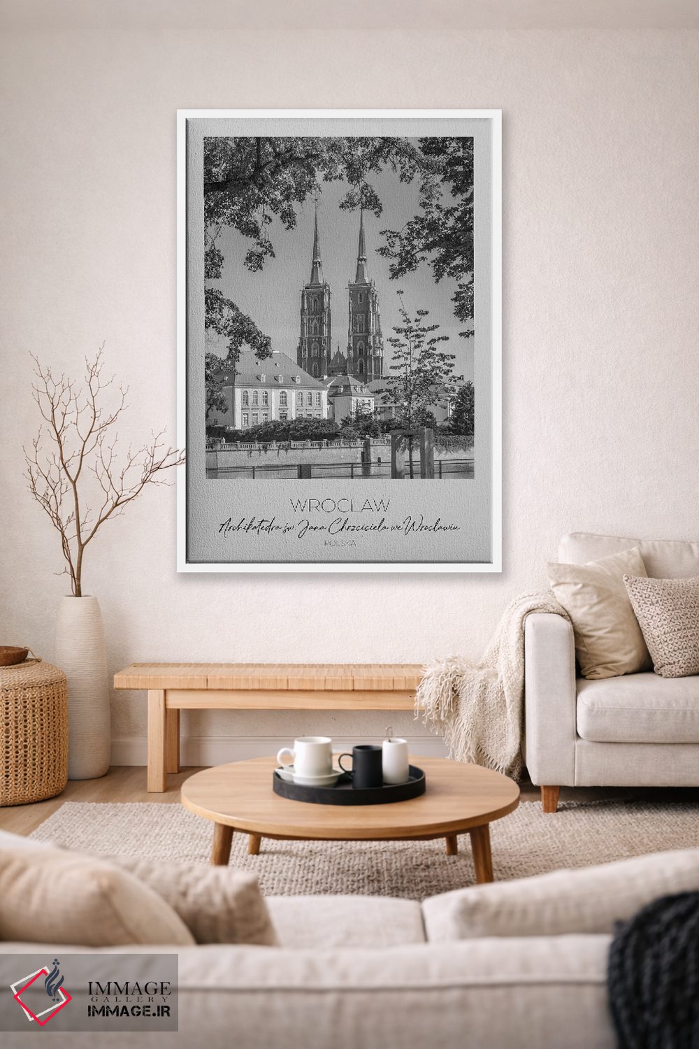 تابلو دکوراتیو در کانون توجه: کلیسای جامع سنت جان باپتیست وروتسواف اثر ملانی ویولا - D1W