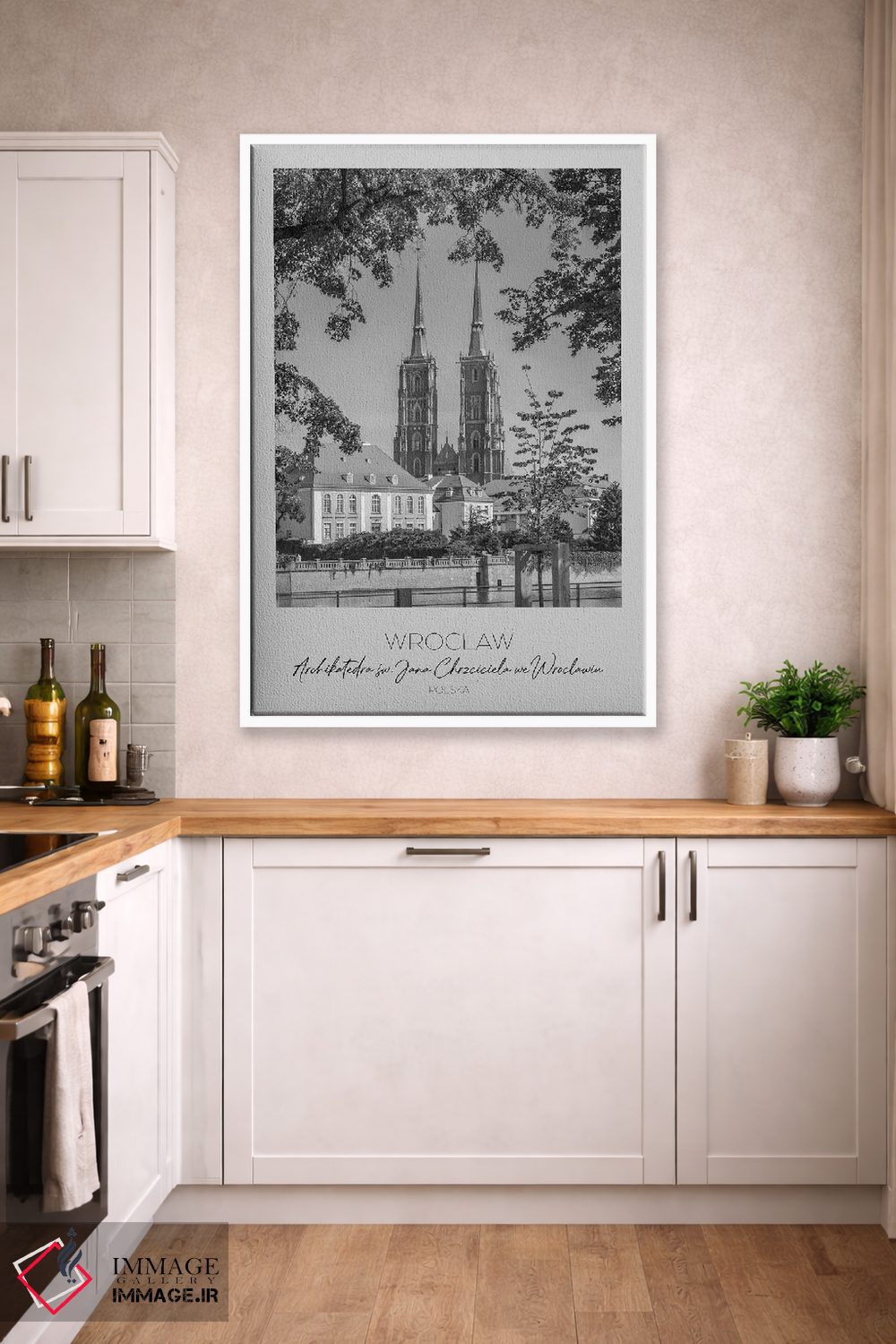 تابلو دکوراتیو در کانون توجه: کلیسای جامع سنت جان باپتیست وروتسواف اثر ملانی ویولا - D3W