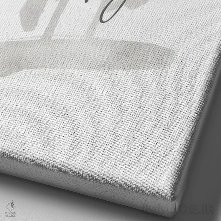 تابلو دکوراتیو روحیه اثر ملانی ویولا - نمای نزدیک بافت بوم