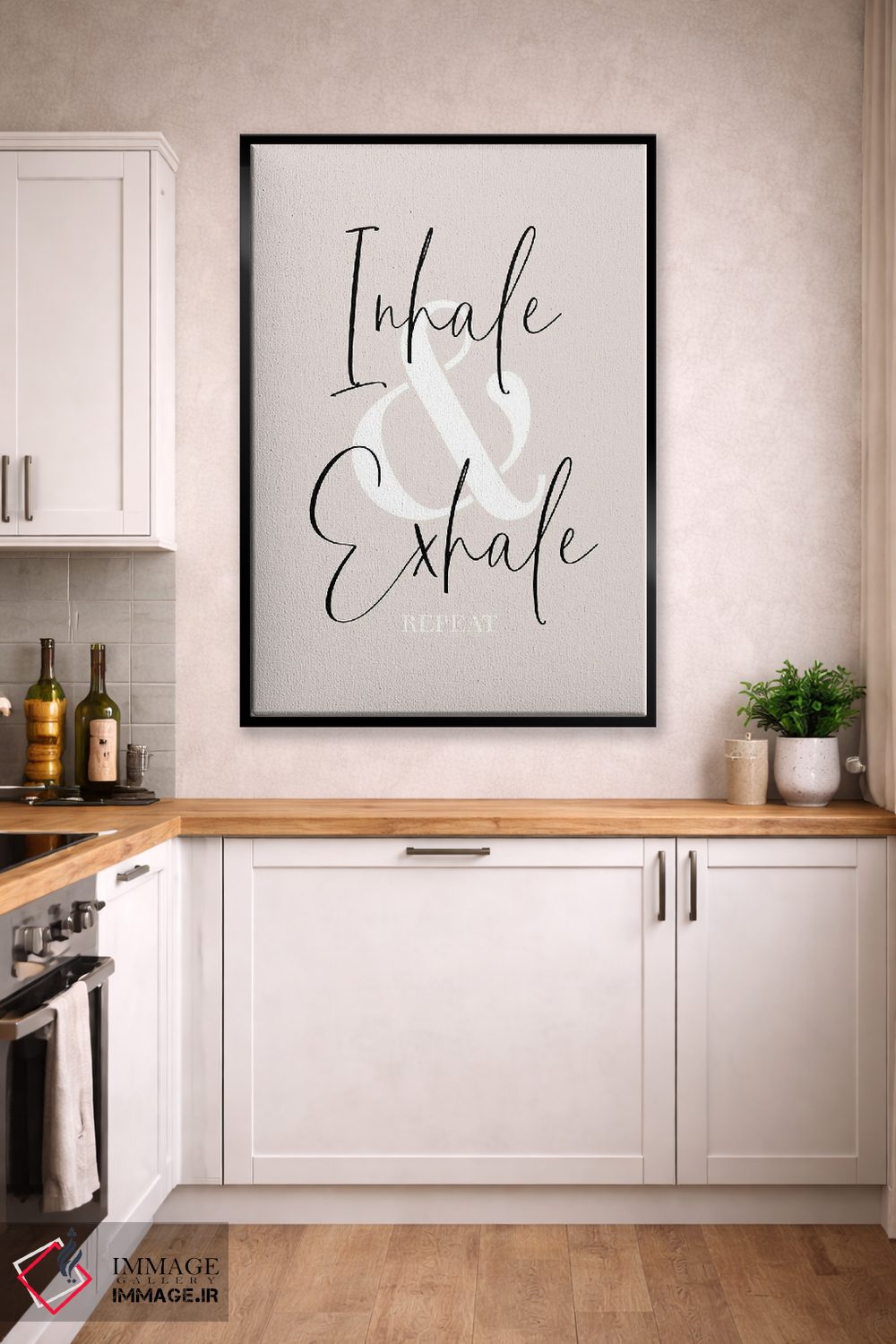 تابلو دکوراتیو دم و بازدم اثر ملانی ویولا - D2B