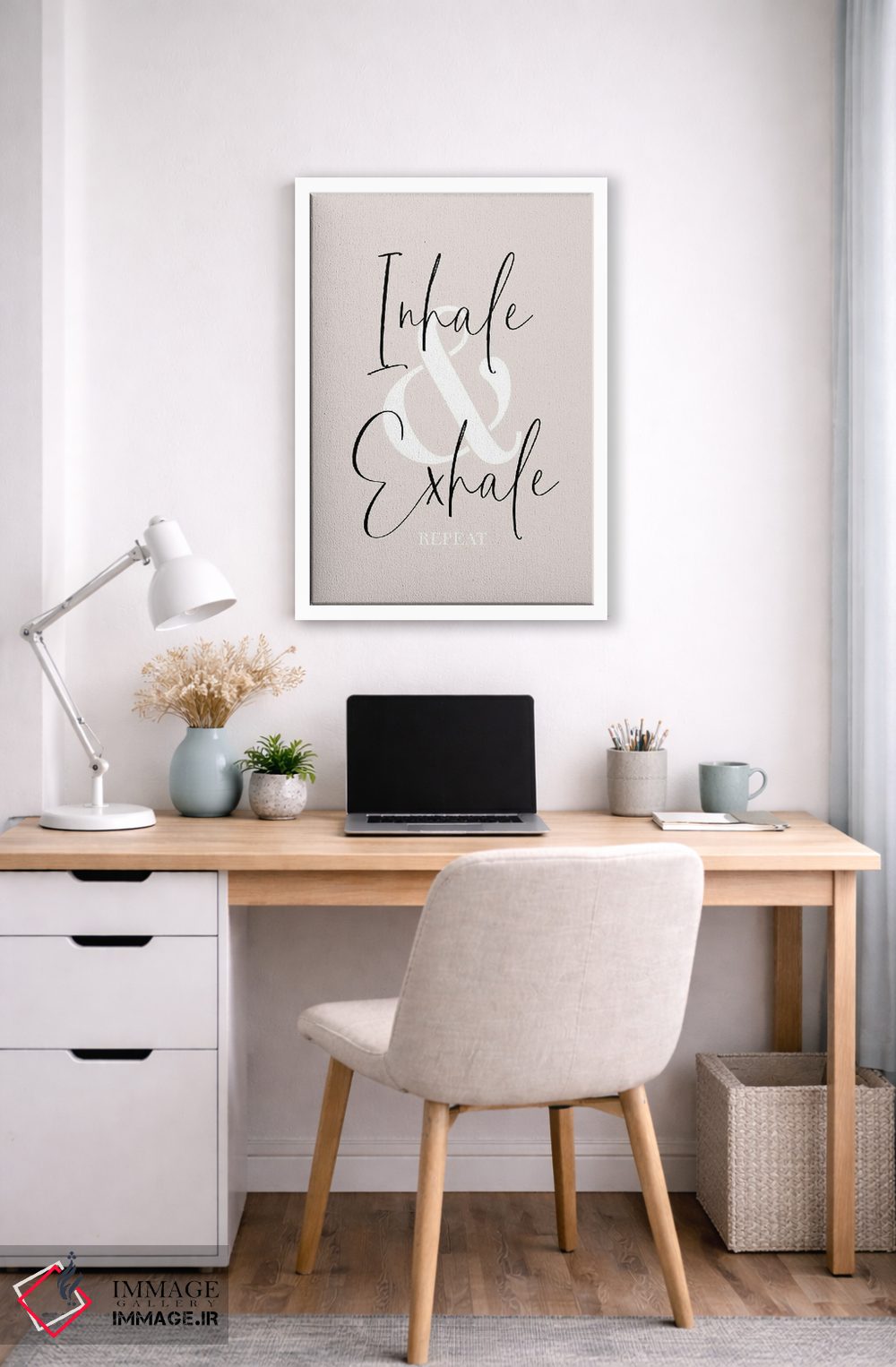 تابلو دکوراتیو دم و بازدم اثر ملانی ویولا - D4W