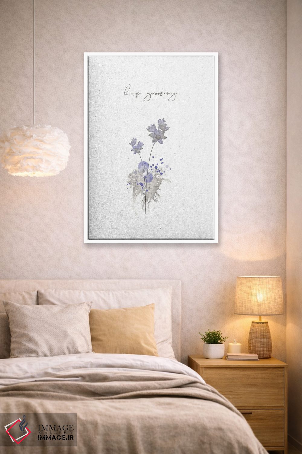 تابلو دکوراتیو به رشد ادامه بده اثر ملانی ویولا - D1W