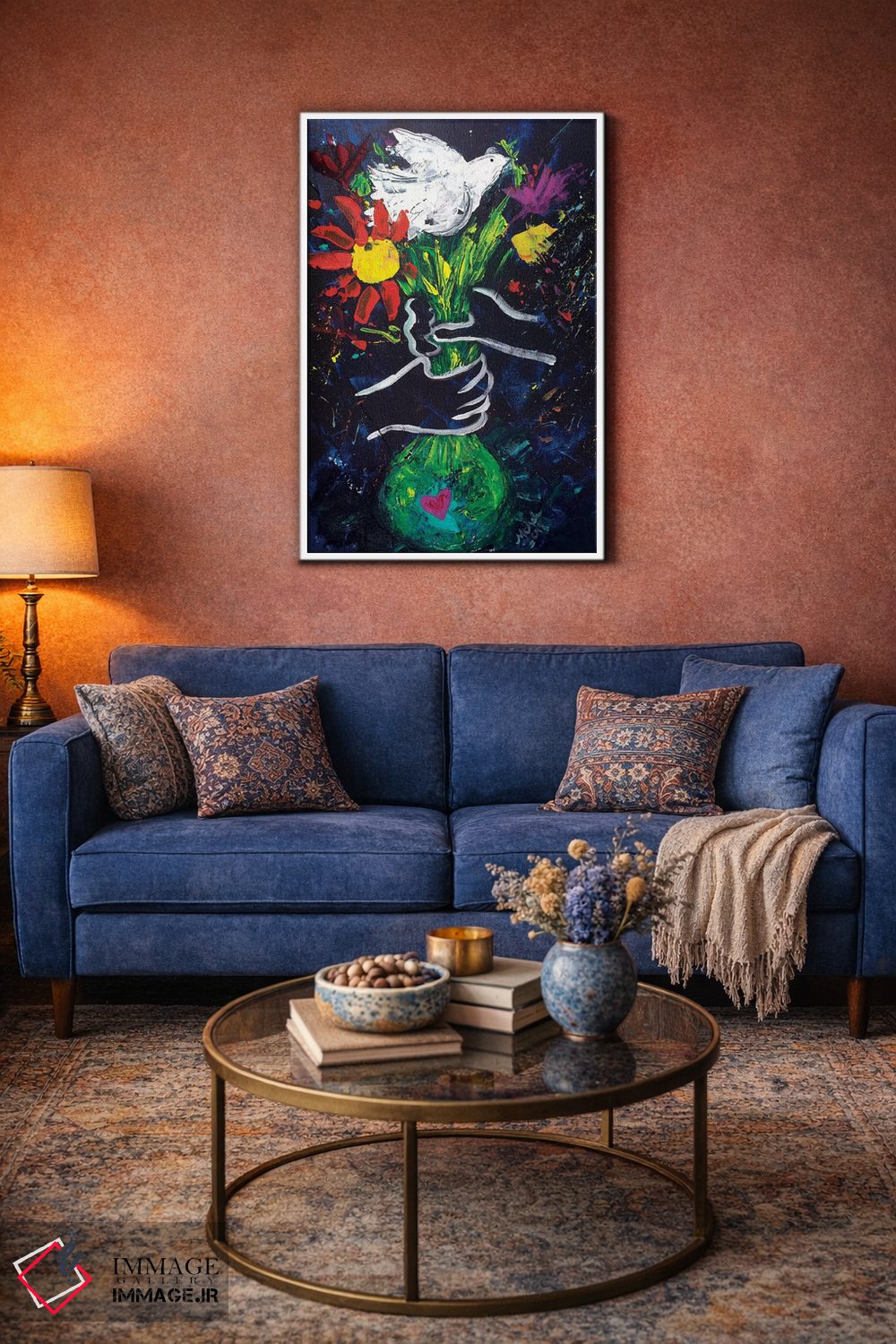 تابلو دکوراتیو صلح به سبک پیکاسو اثر میشل پالور فلدمن - D2W