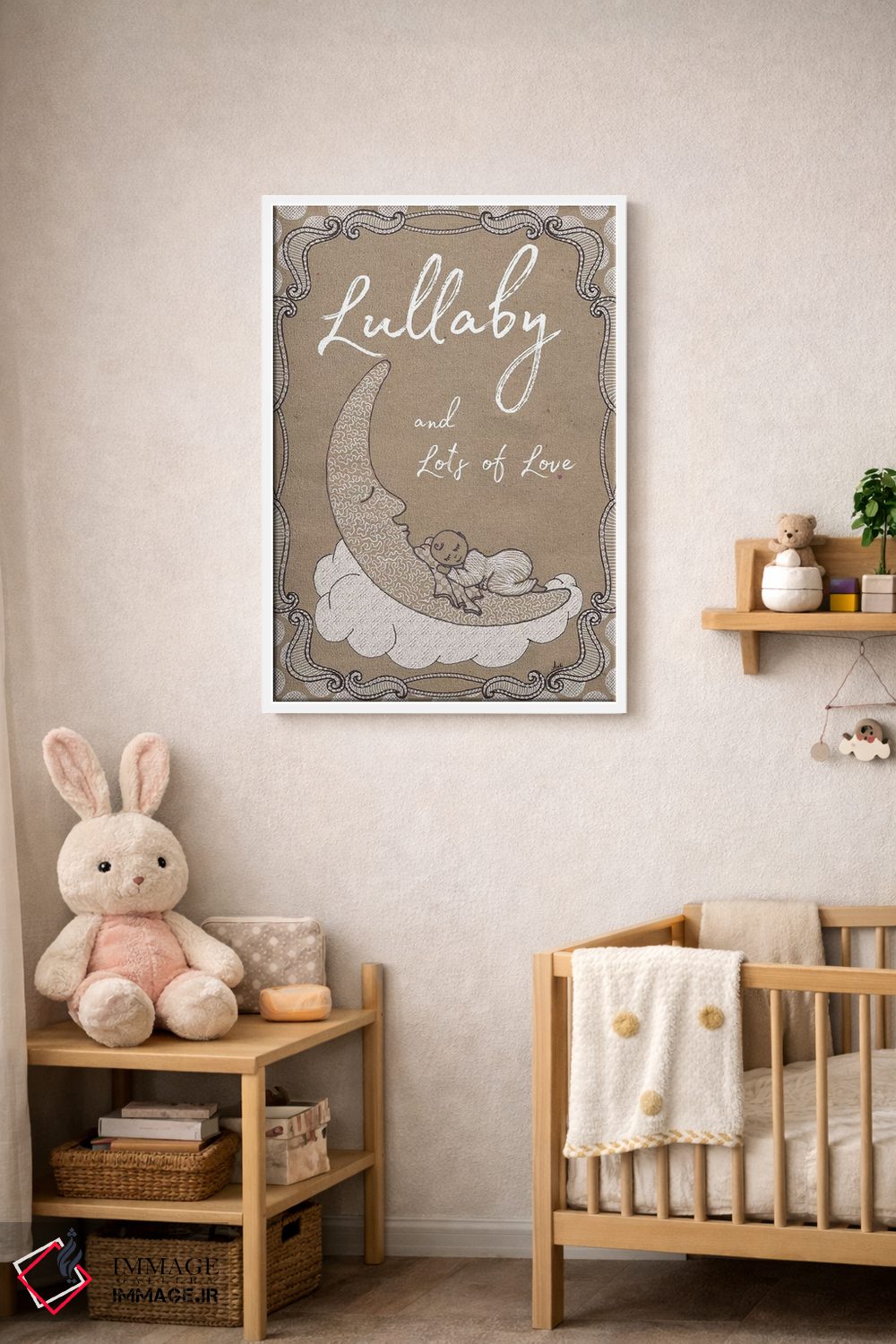تابلو دکوراتیو لالایی شیرین ۱ اثر اندی متز - D4W