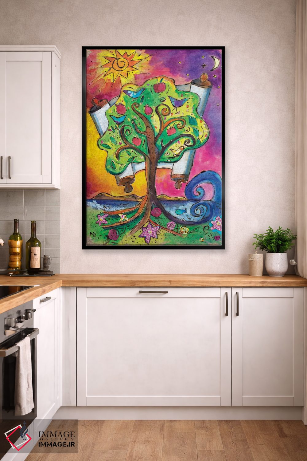 تابلو دکوراتیو درخت زندگی ۳ اثر میشل پالور فلدمن - D2B