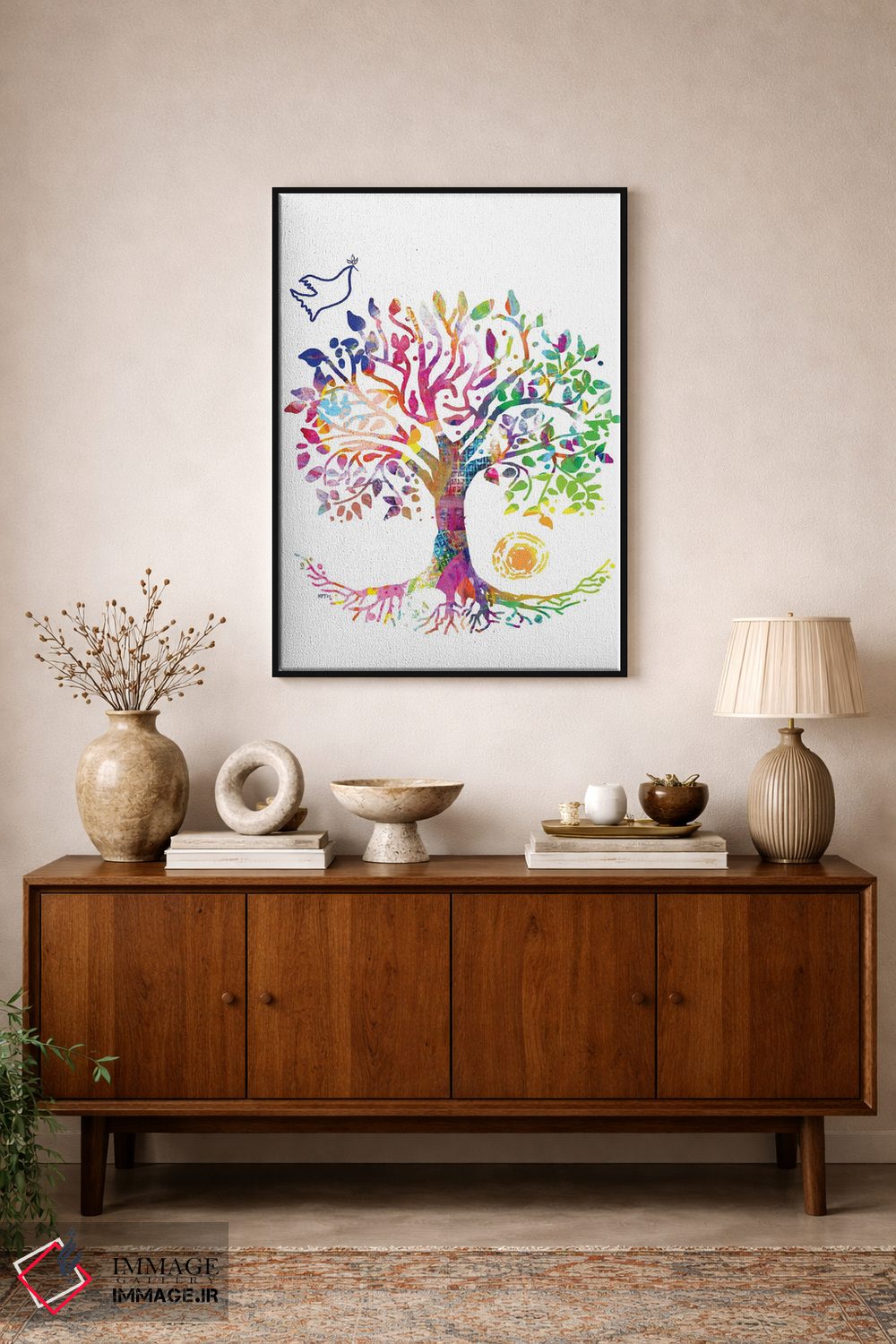 تابلو دکوراتیو فصل ها اثر میشل پالور فلدمن - D1B