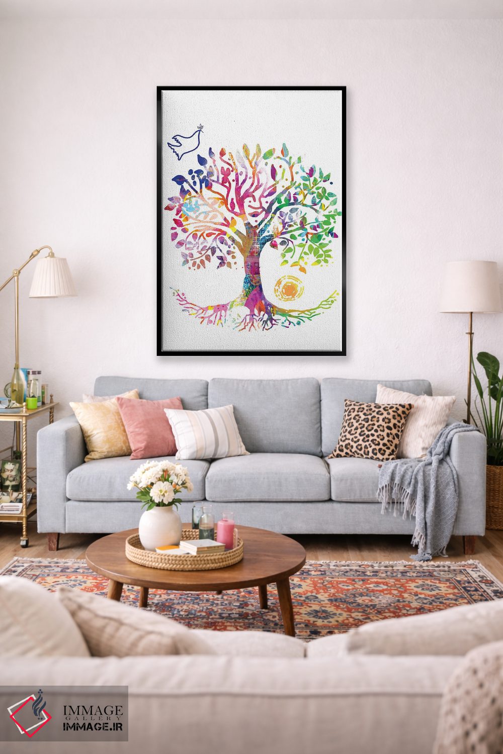 تابلو دکوراتیو فصل ها اثر میشل پالور فلدمن - D2B