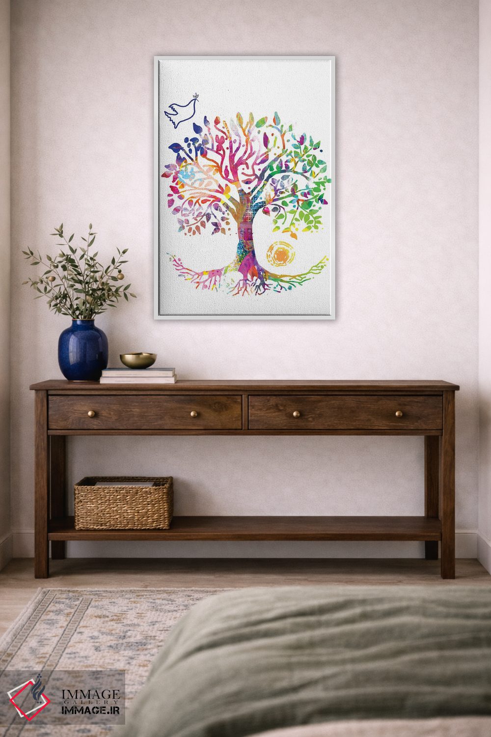 تابلو دکوراتیو فصل ها اثر میشل پالور فلدمن - D3W