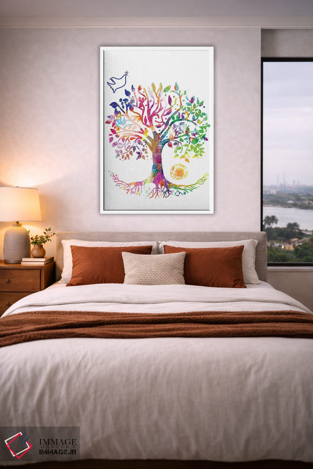 تابلو دکوراتیو فصل ها اثر میشل پالور فلدمن - D4W