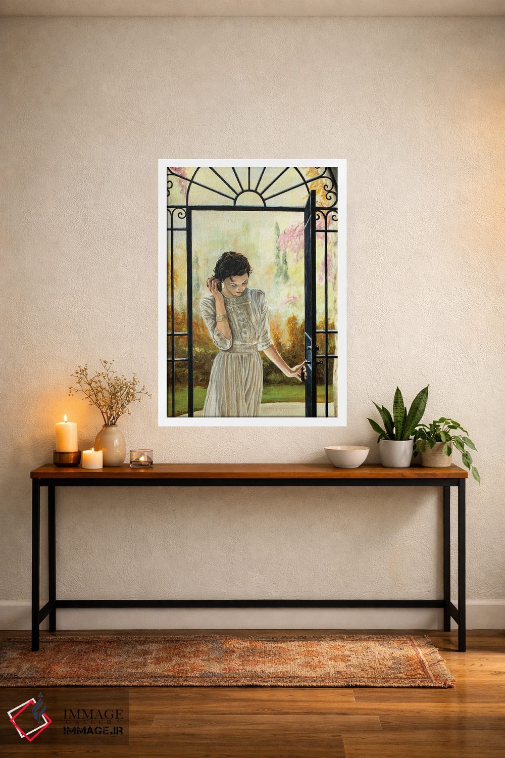 تابلو دکوراتیو همیشه مشغول اثر مارک فاکس - D2W