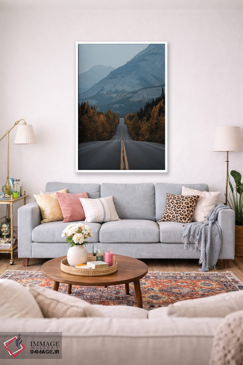 تابلو دکوراتیو زیباترین مسیر رانندگی جهان بخش ۲ اثر ملیسا فایندلی - D1W