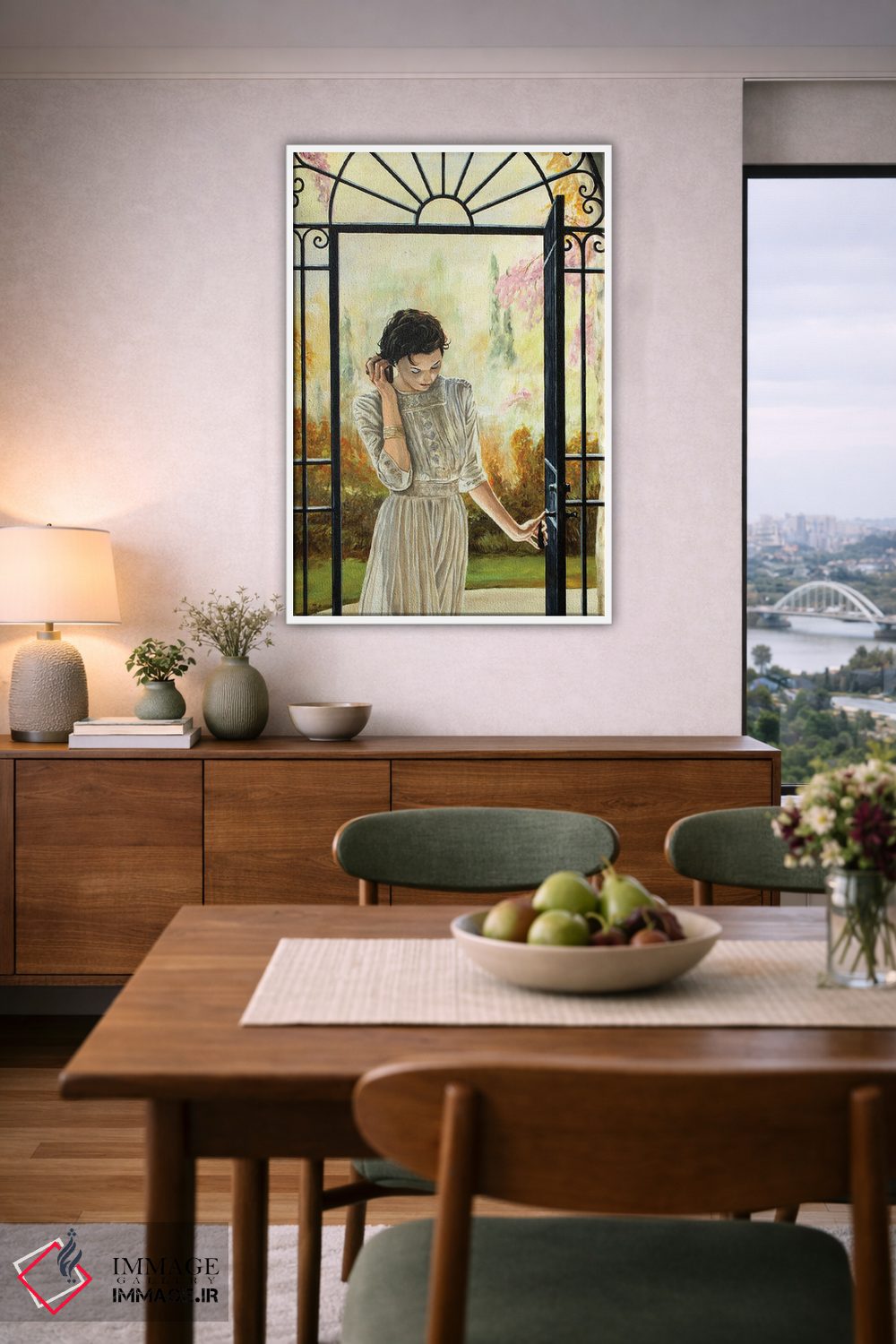 تابلو دکوراتیو همیشه مشغول اثر مارک فاکس - D6W