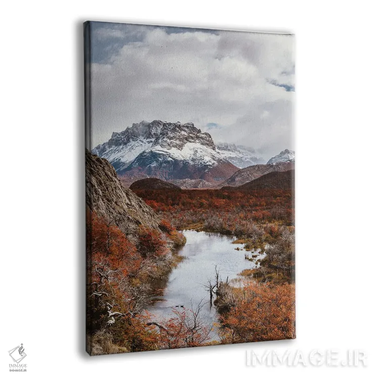 تابلو دکوراتیو پاییز پاتاگونیا بخش ۲ اثر ملیسا فایندلی - نمای پرسپکتیو محصول