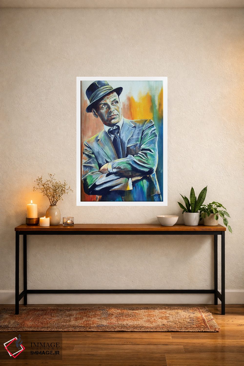 تابلو دکوراتیو فرانسیس آلبرت سیناترا اثر مارک فاکس - D2W