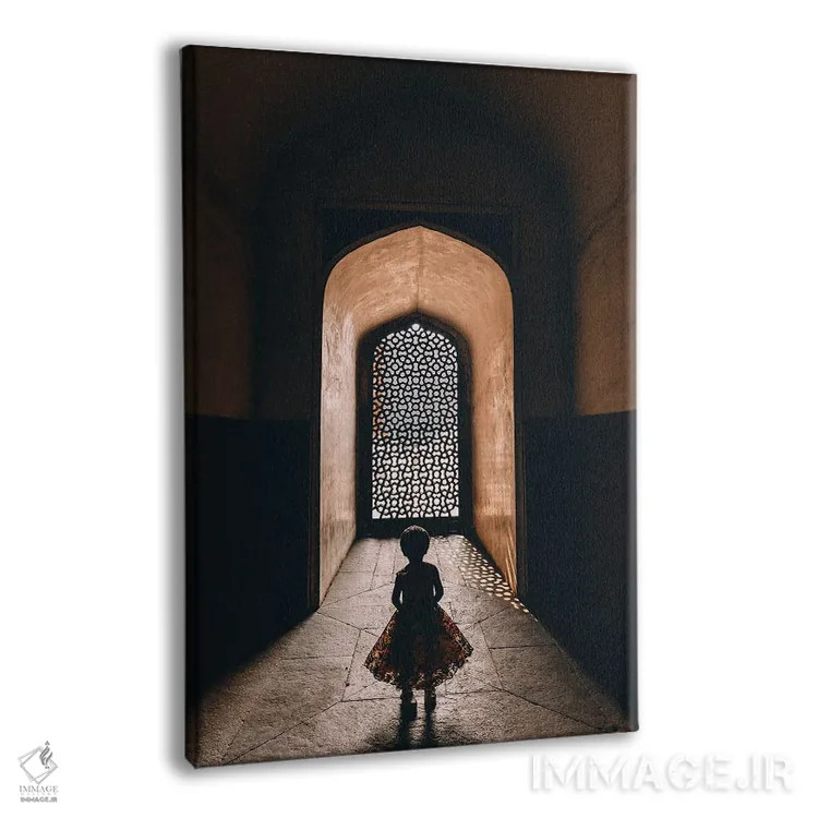 تابلو دکوراتیو سایه ها در دهلی اثر ملیسا فایندلی - نمای پرسپکتیو محصول