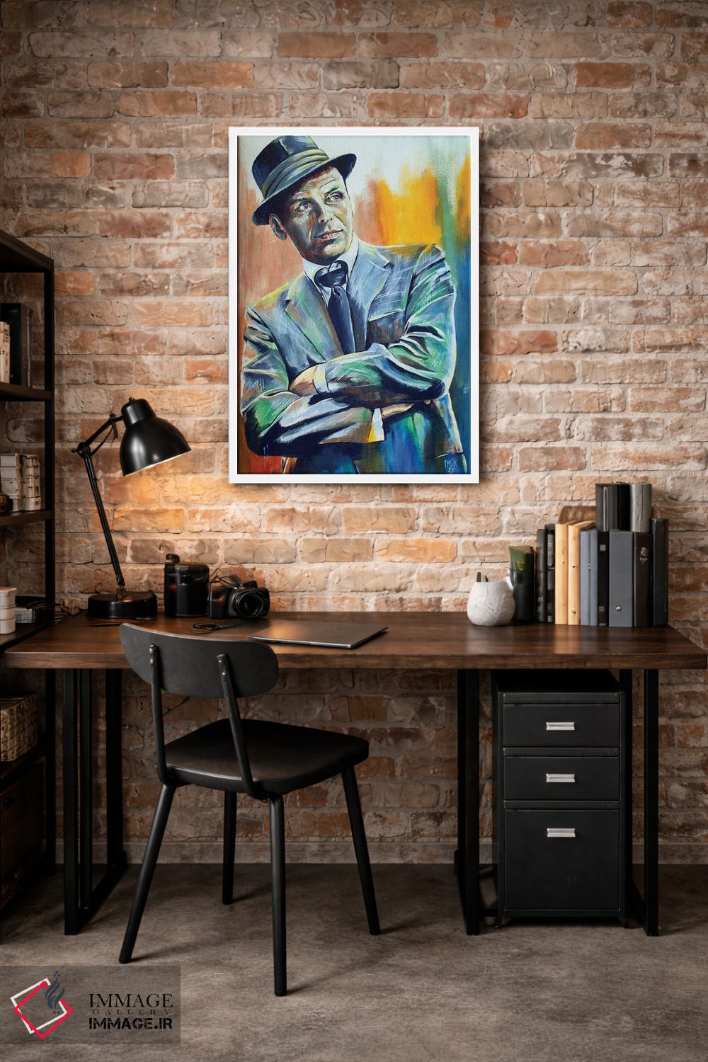 تابلو دکوراتیو فرانسیس آلبرت سیناترا اثر مارک فاکس - D1W