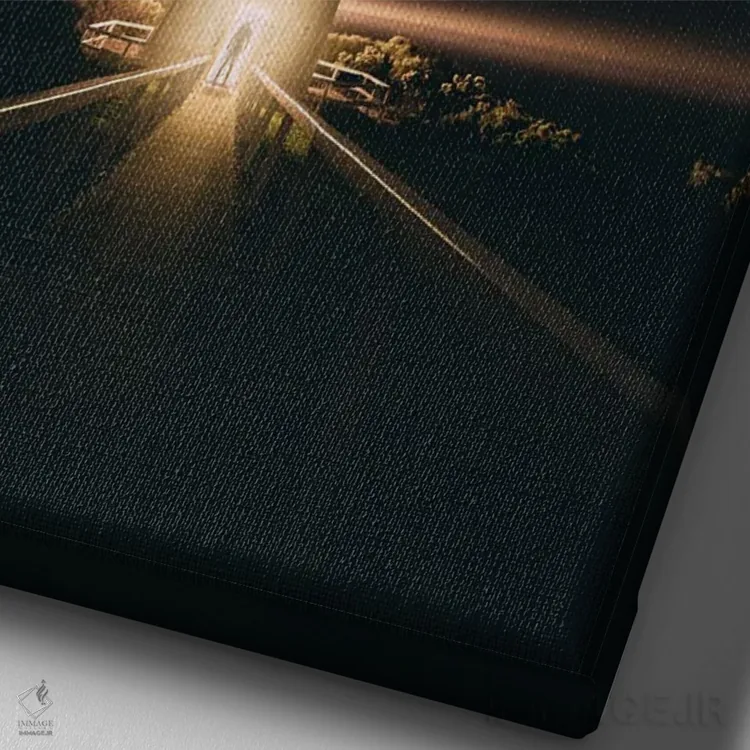 تابلو دکوراتیو امید اثر ملیسا فایندلی - نمای نزدیک بافت بوم