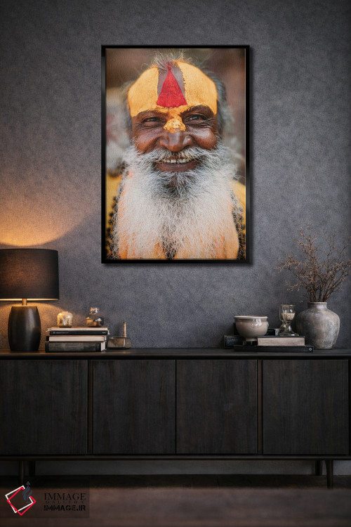 تابلو دکوراتیو سادهو نپال اثر ملیسا فایندلی - D3B