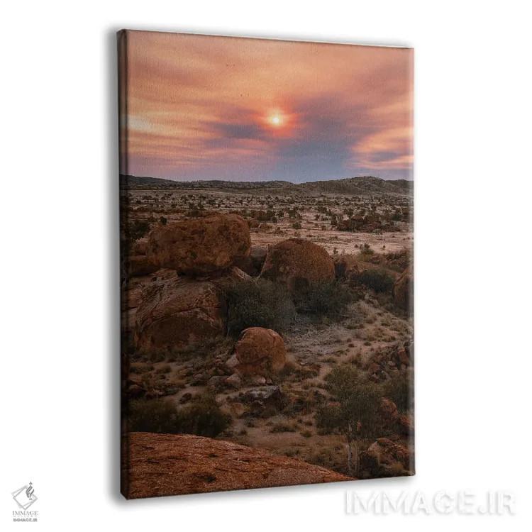 تابلو دکوراتیو قلب استرالیا اثر ملیسا فایندلی - نمای پرسپکتیو محصول