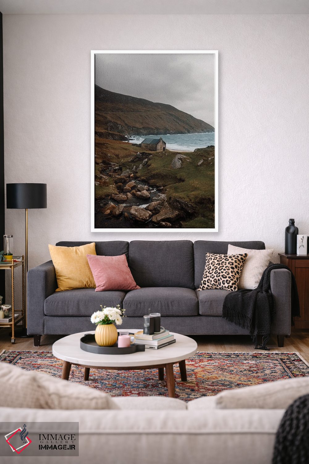 تابلو دکوراتیو سواحل ایرلند اثر ملیسا فایندلی - D1W