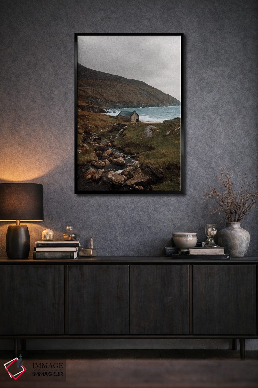 تابلو دکوراتیو سواحل ایرلند اثر ملیسا فایندلی - D2B