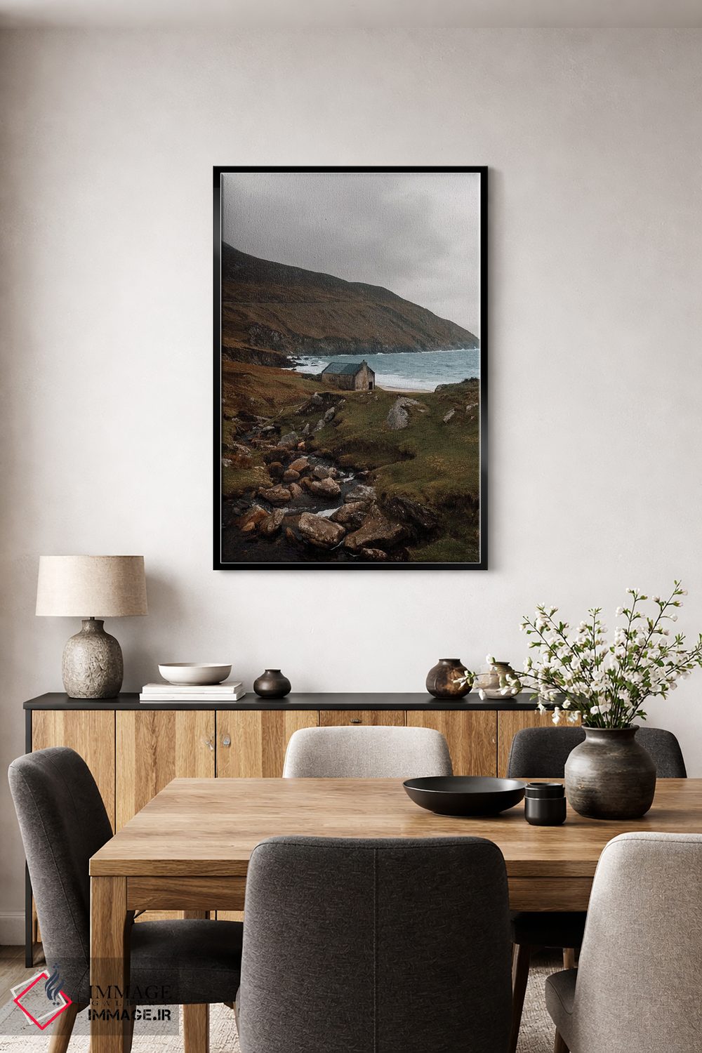 تابلو دکوراتیو سواحل ایرلند اثر ملیسا فایندلی - D4B