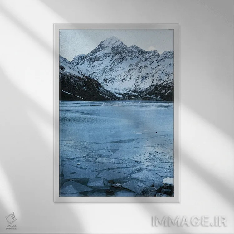 تابلو دکوراتیو آئوراکی کوک اثر ملیسا فایندلی - نمای قابدار سفید