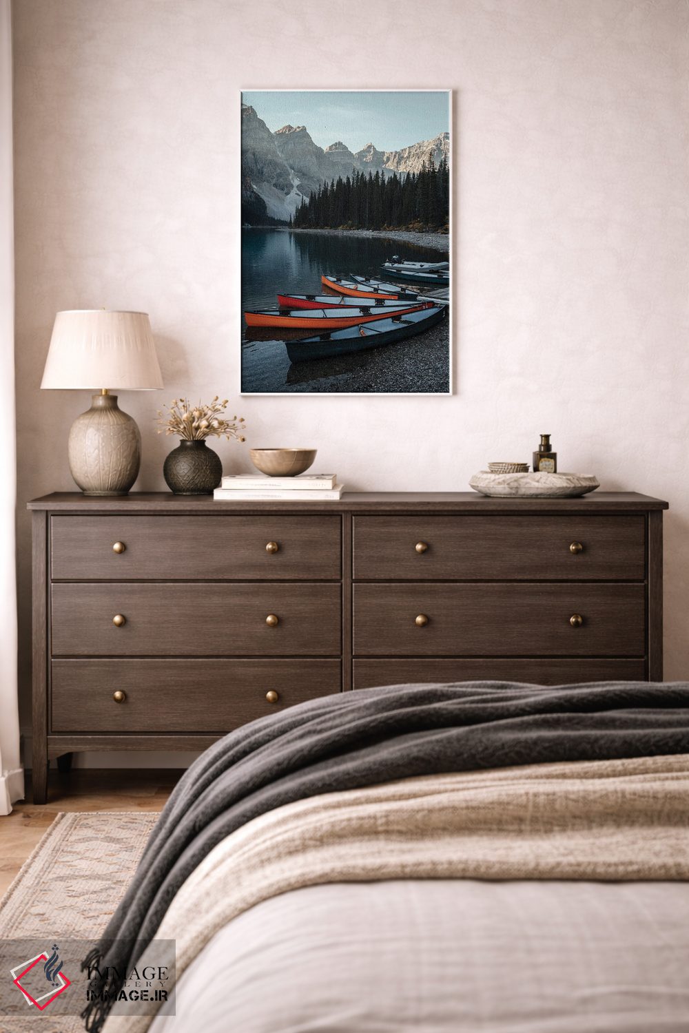 تابلو دکوراتیو دریاچه مورین اثر ملیسا فایندلی - D2W