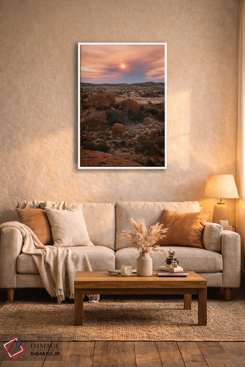 تابلو دکوراتیو قلب استرالیا اثر ملیسا فایندلی - D3W